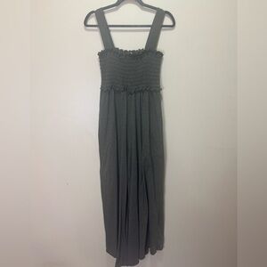 Natural Life Cropped Wide leg Jumpsuit